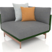 Modelo 3d Módulo sofá, seção 6 (Verde garrafa) - preview