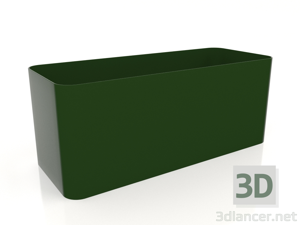 3D modeli Bir bitki için saksı 4 (Şişe yeşil) - önizleme