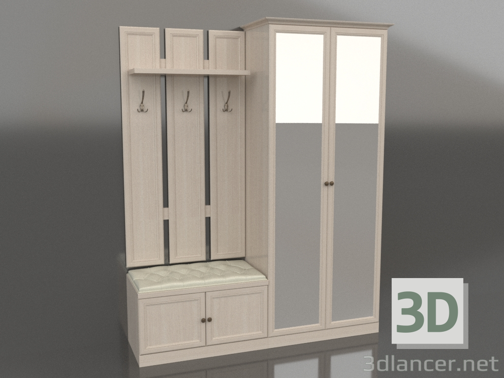 Modelo 3d Kit para corredor (opção 5) - preview