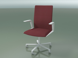 Chair 4835 (5 castors, with fabric upholstery, V12)