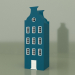 3d model Wardrobe-lodge ASH-5 (Turquoise) - preview