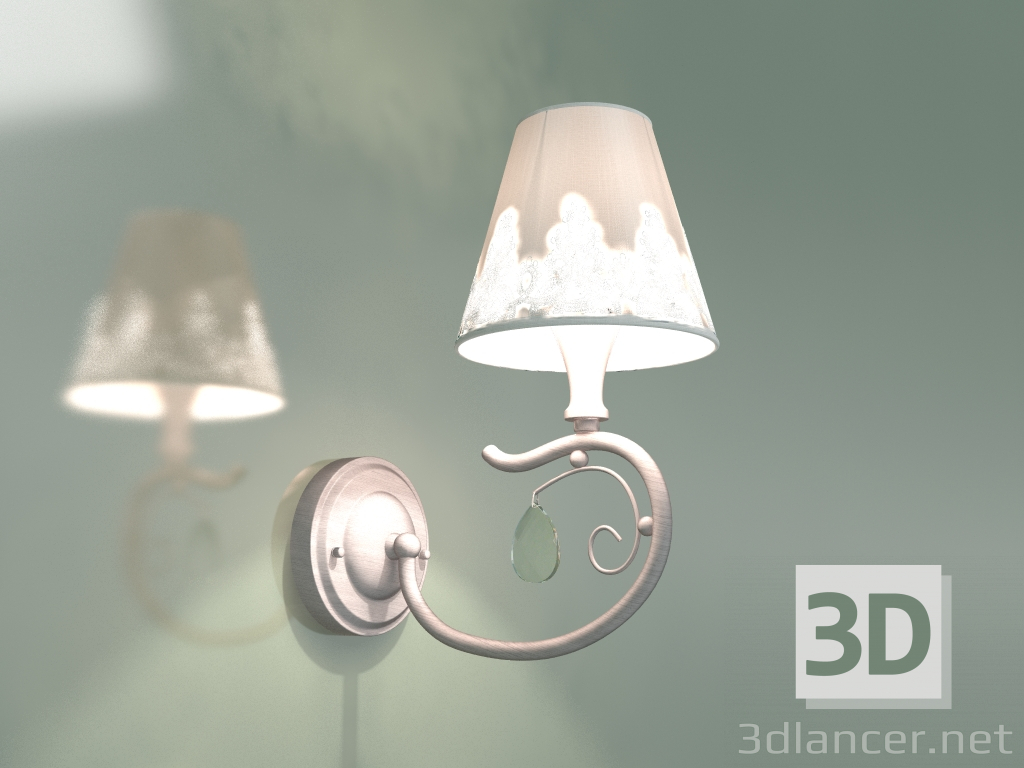 3d model Sconce 60069-1 (silver) - preview