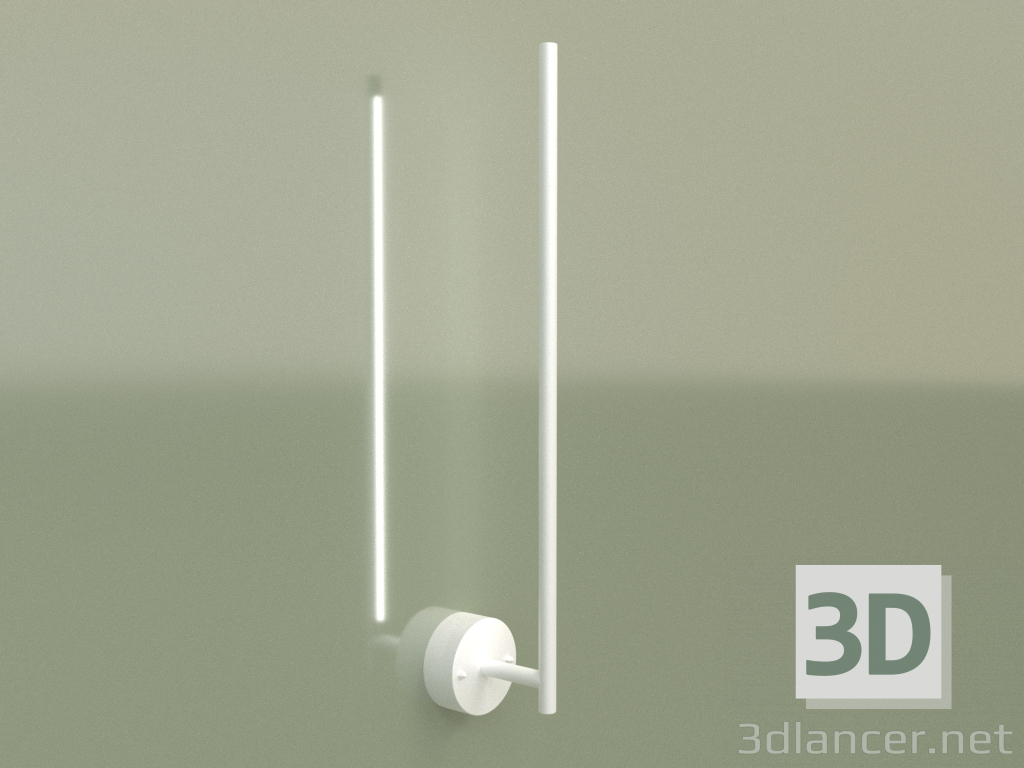 Modelo 3d Lâmpada de parede LINE 600 26301-3 (Branco) - preview