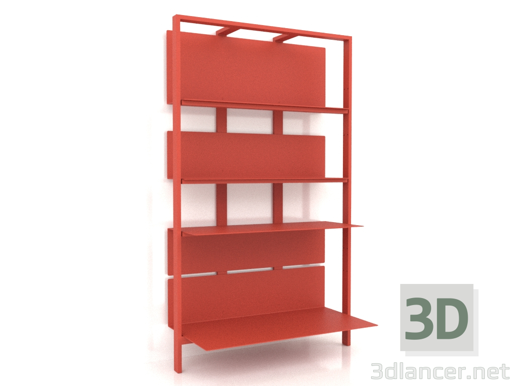 Modelo 3d Sistema de estantes (composição 06) - preview