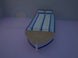 Кровать-лодка