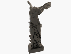Bronzeskulptur Geflügelter Sieg von Samothrake