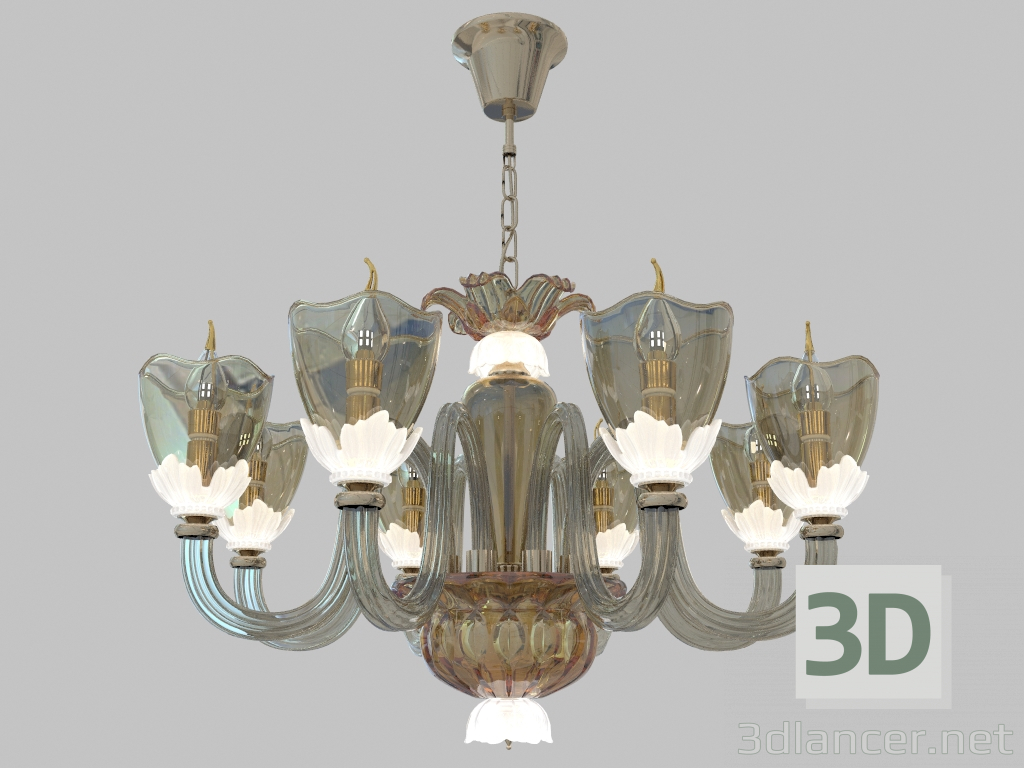 3d model Accesorio (Araña de luces) Floriana (4003 8) - vista previa