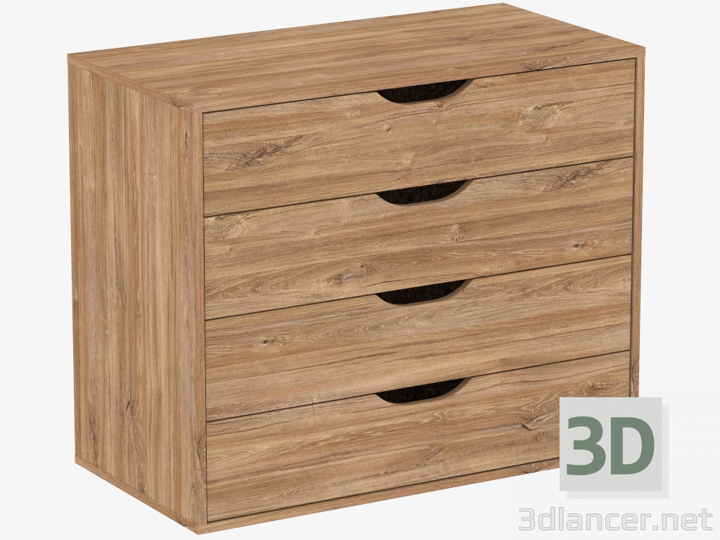 3d model Chest 4S (TYPE MOAS04) - preview