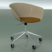 3d model Chair 4229 (5 wheels, swivel, with seat cushion, PP0004) - preview