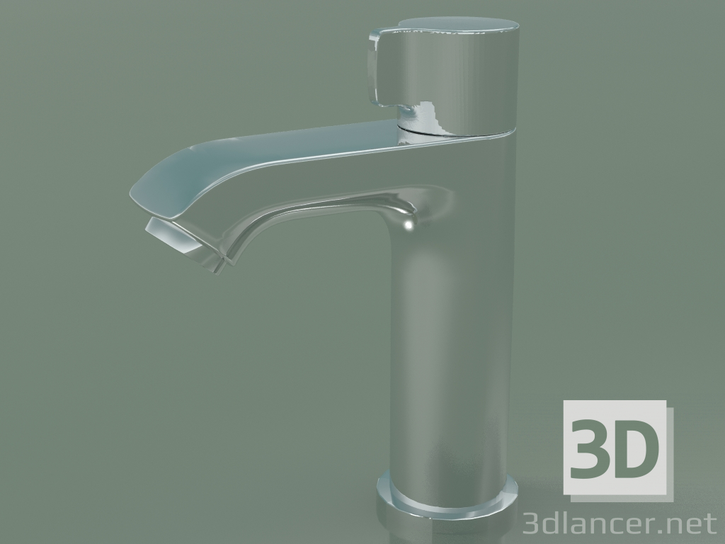 3d model Basin faucet 100, without waste set (31166000) - preview