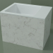 3D modeli Tezgah üstü lavabo (01R122102, Carrara M01, L 48, P 36, H 36 cm) - önizleme