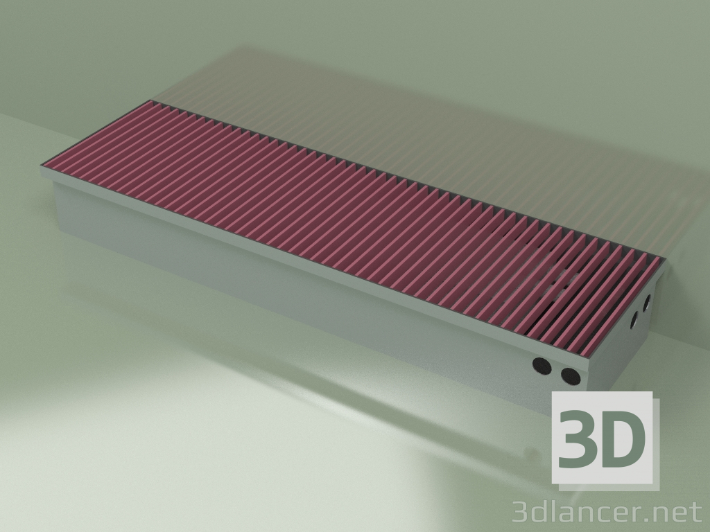 3d model Duct convector - Aquilo F1Т (290х1000х140, RAL 4002) - preview
