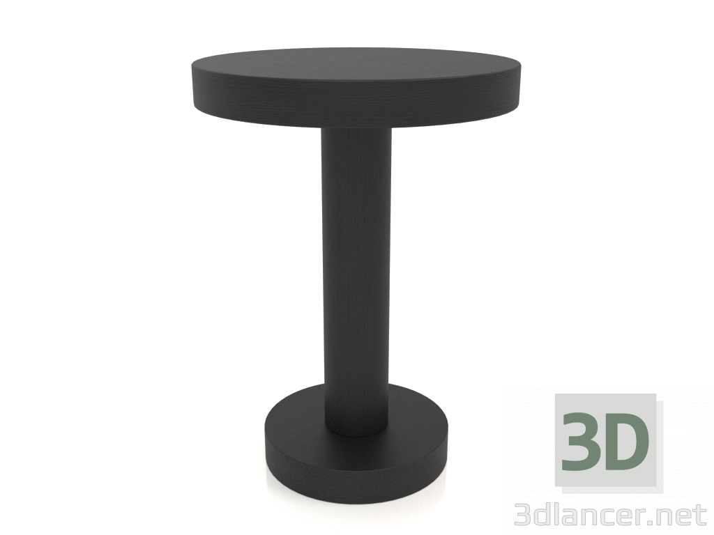 modello 3D Tavolino JT 023 (P=400x550, legno nero) - anteprima