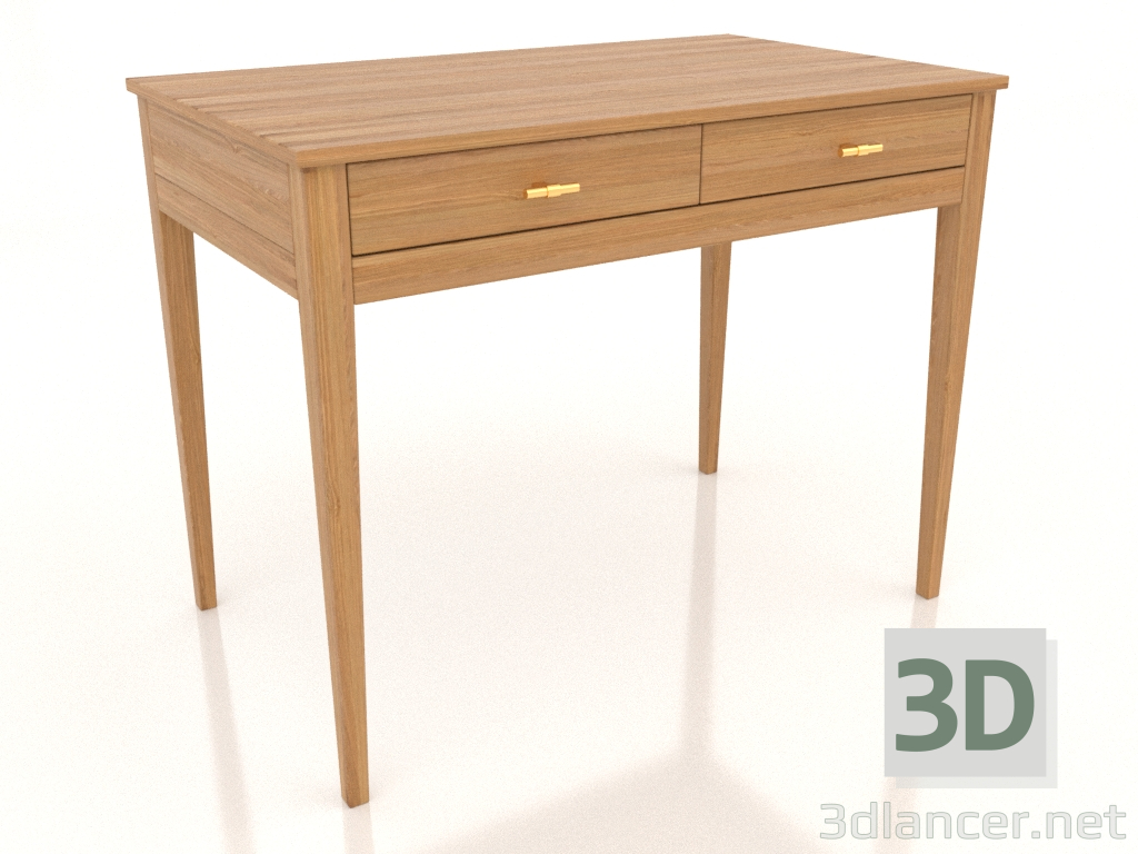 3d model Writing desk 2 1000x600 mm (natural oak) - preview