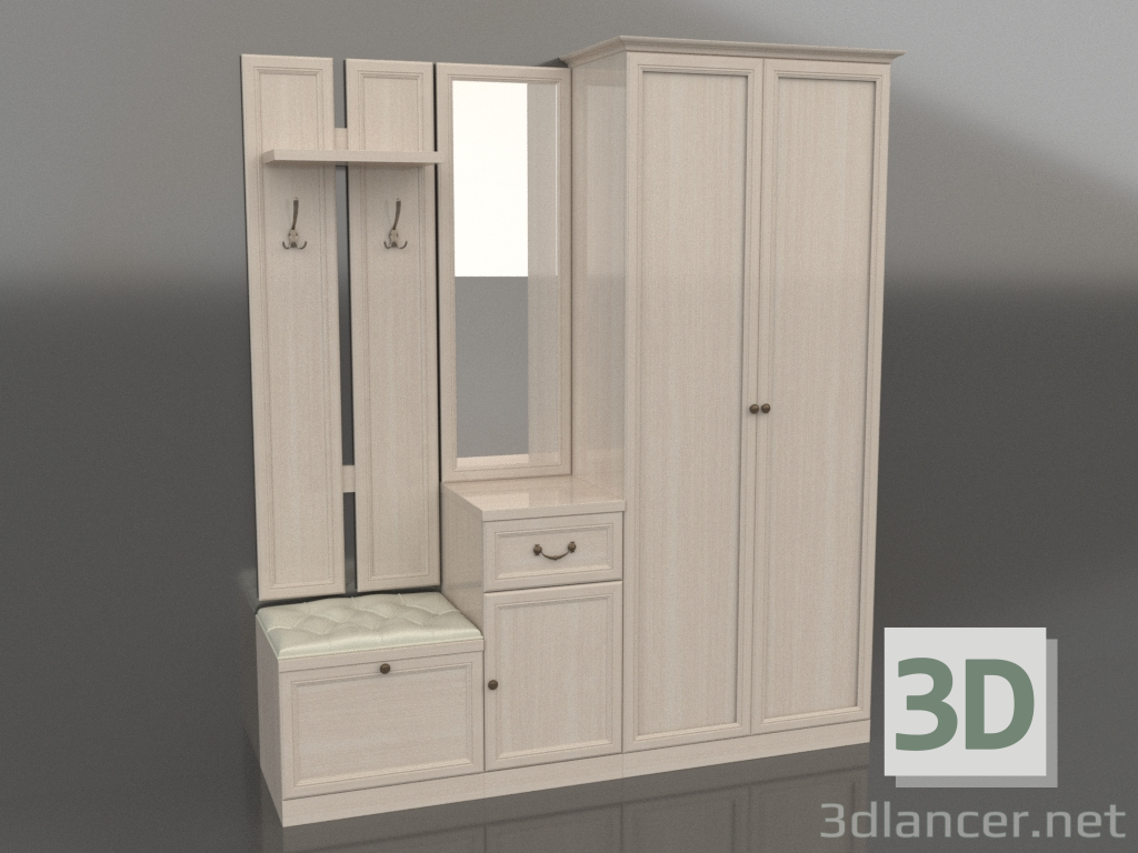 3D Modell Flurset (Option 6) - Vorschau