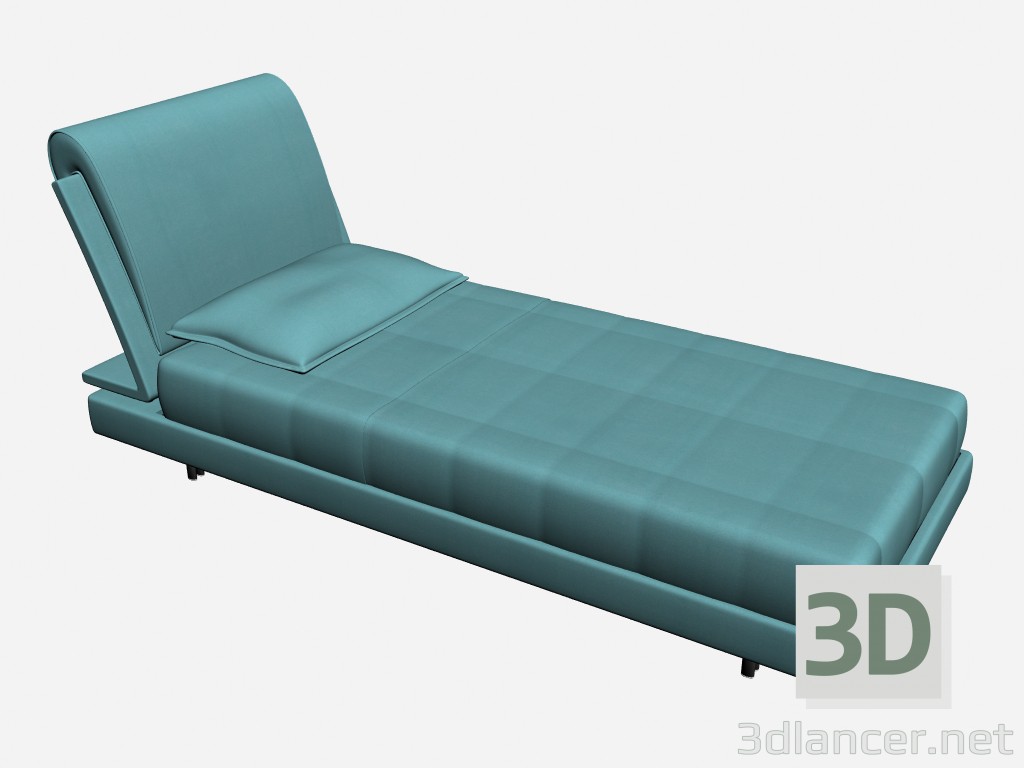 3d model Bed single HOYOS - preview