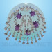 3d model Chandelier with pendants - preview
