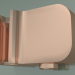 3d model Conexión de manguera con brazo de ducha (45723300) - vista previa