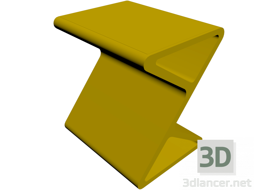 3d model Stool - preview 3d model Stool - preview