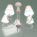 3d model Hanging chandelier 60069-5 (silver) - preview