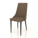 3d model Chair Lana (brown-black) - preview
