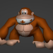 3d Donkey Kong Classic in Nintendo 64 style Low-poly model buy - render