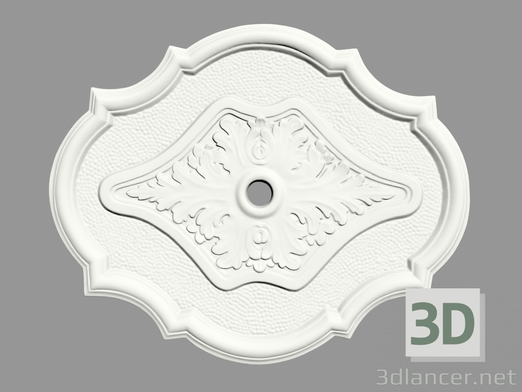 3D modeli Tavan çıkışı (P119) - önizleme