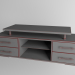 3d Cupboard for TV model buy - render