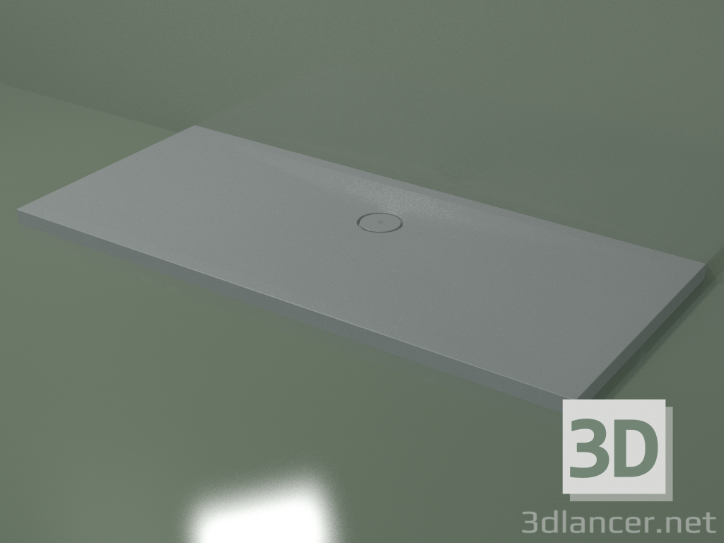 modèle 3D Receveur de douche (30UB0124, Silver Grey C35, 180 X 80 cm) - preview