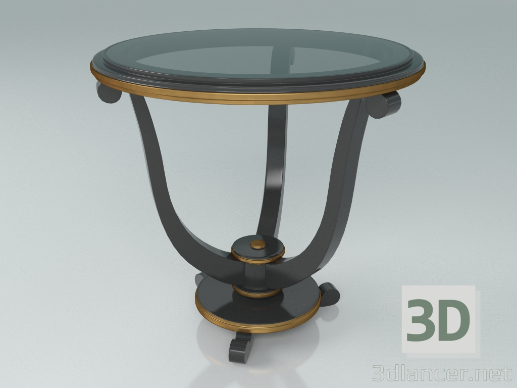 3D Modell Runder Couchtisch (Art. 76239) - Vorschau