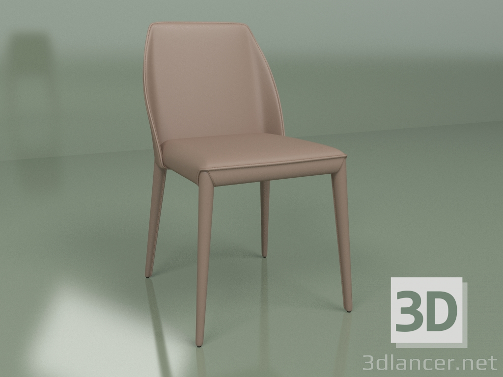 Modelo 3d Cadeira Marko Brown - preview