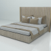 3D Modell Bett K027 - Vorschau