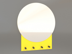 Miroir avec crochets ZL 10 (500x600, jaune lumineux)