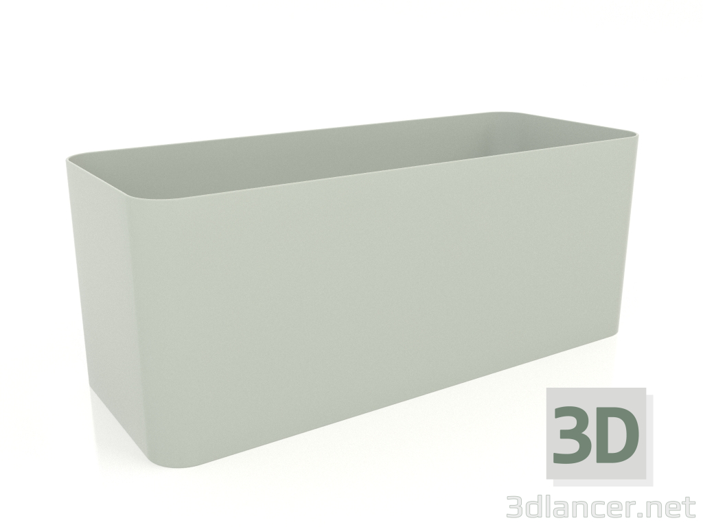 3d model Plant pot 4 (Cement gray) - preview