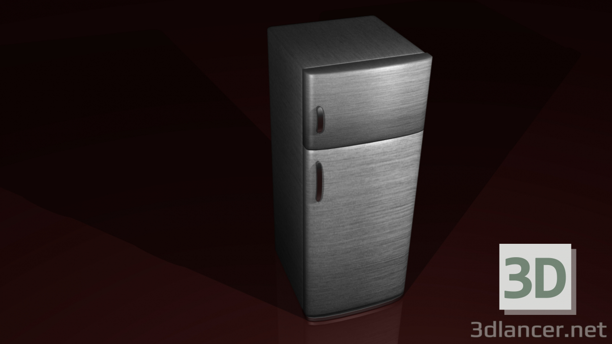 3d model Refrigerator - preview