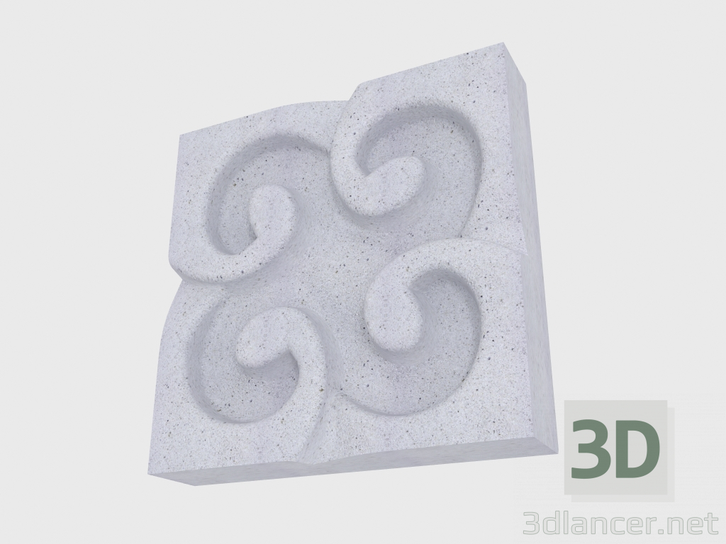 3D modeli Panel (FD10LZ) - önizleme