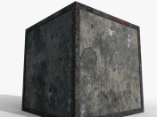 Блок бетонний 1м