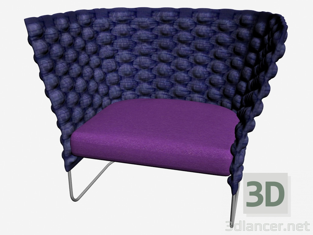 3 डी मॉडल Ami कुर्सी (s) - पूर्वावलोकन