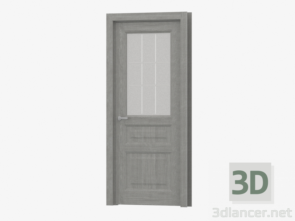 3 डी मॉडल दरवाजा इंटररूम है (89.41 G-P9) - पूर्वावलोकन