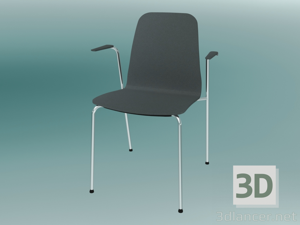 modèle 3D Chaise visiteur (K11H 2P) - preview