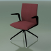 3D Modell Stuhl 4812 (auf einer Überführung, rotierend, mit Stoffbezug, V39) - Vorschau