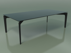 Rectangular table 6708 (H 36.5 - 120x60 cm, Smoked glass, V44)