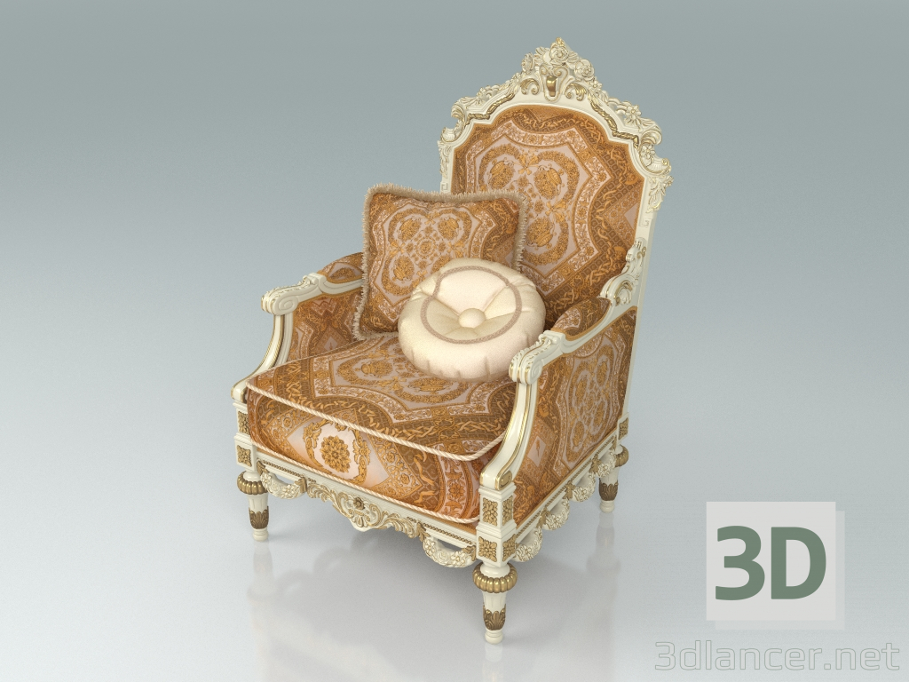 3D Modell Sessel (Art. F19) - Vorschau