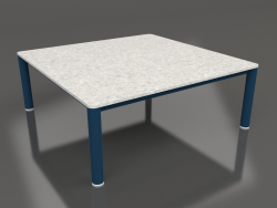 Tavolino 94×94 (Grigio blu, DEKTON Sirocco)