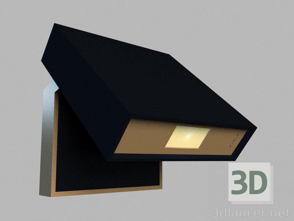 3D Modell Wand-Leuchte 7940 - Vorschau