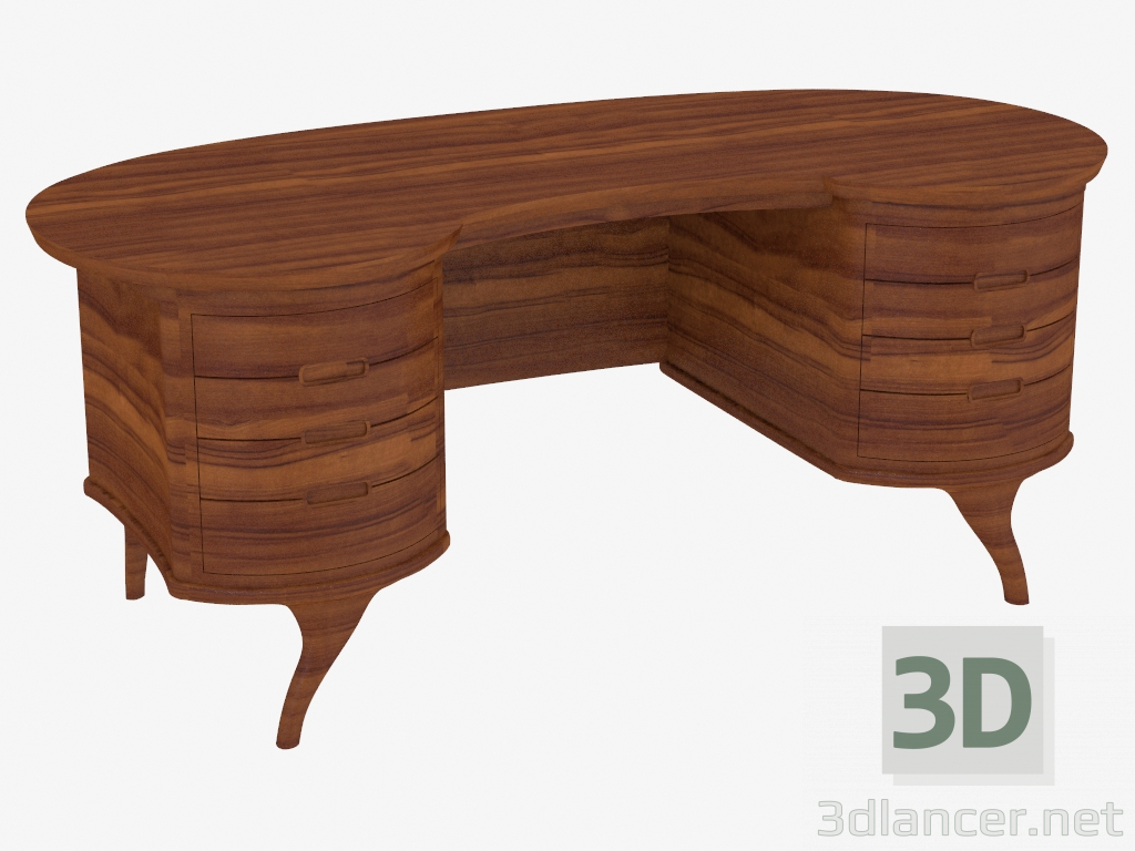 modèle 3D bureau (Art. LSH 2203) - preview