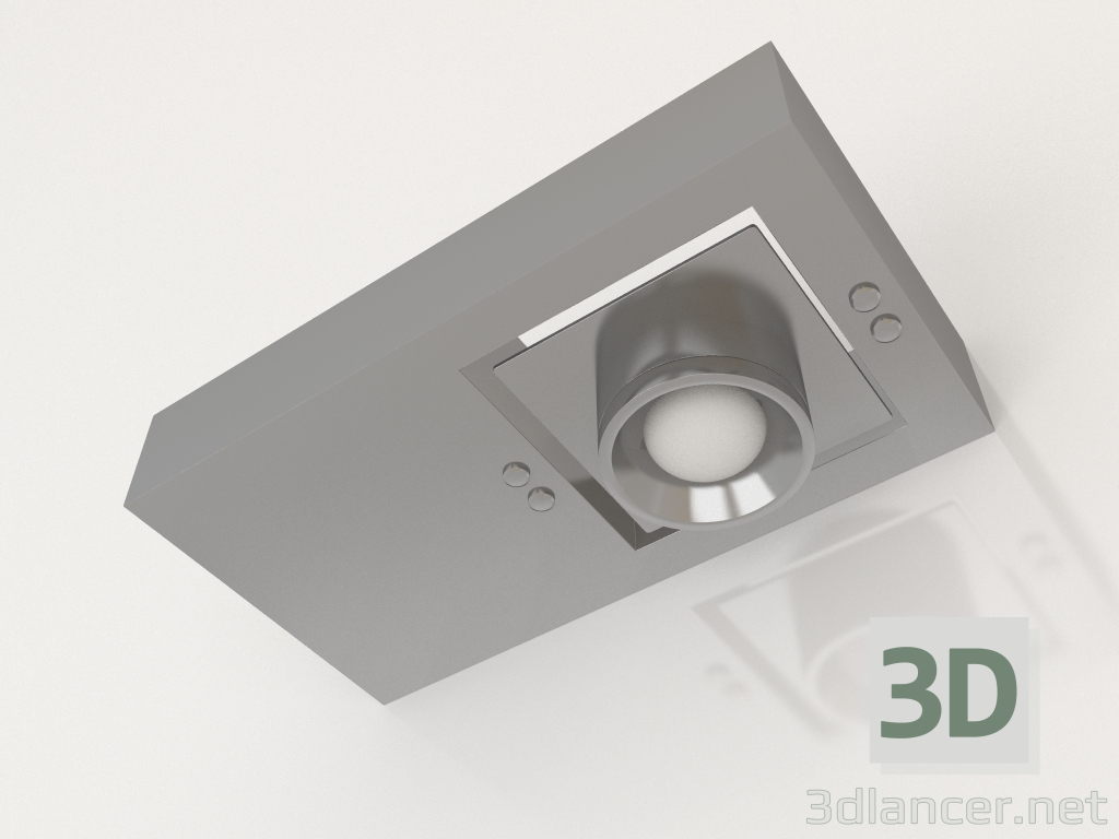 modello 3D Lampada da parete Plus K L11 - anteprima