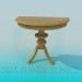 3d model Parietal table - preview