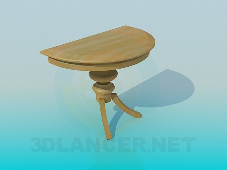 3d model Parietal table - preview 3d model Parietal table - preview