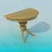 3d model Parietal table - preview